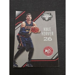 Kyle Korver｜Atlanta Hawks 神射手｜Totally Certified 2015-16｜收藏卡