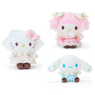 Sanrio三麗鷗 森林蕾絲 絨毛娃娃- Hello Kitty/美樂蒂/大耳狗