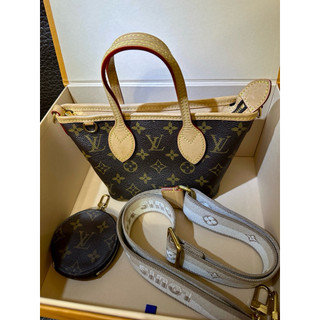 LV neverfull bb 老花