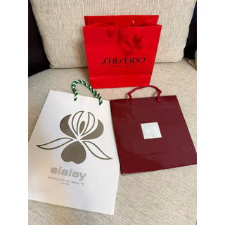 國際 化妝品 專櫃 紙袋 Shiseido 資生堂 / SK-II / Sisley / Sogo