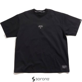 UNDER PEACE 26SS SIERRA LOGO / SORONA TEE 機能涼感 短T (黑色) 化學原宿