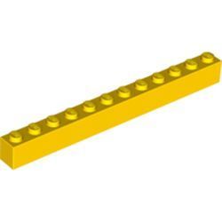 磚家 LEGO 樂高 黃色 Brick 1x12 基本顆粒 基本磚 顆粒磚 6112