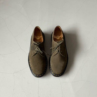 英國製造 Dr.Martens C.F. Stead 1461 3-Eye Shoes 三孔 麂皮 皮鞋 vintage
