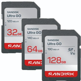 SanDisk 32G 32GB 64G 128G Ultra GO SD SDHC SDXC V10 UHS 記憶卡