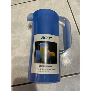全新ACER擎天藍水壺杯組/冷水壺杯組 1壺+4杯