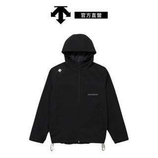 【DESCENTE 迪桑特】女士 抓絨連帽防風外套 現貨