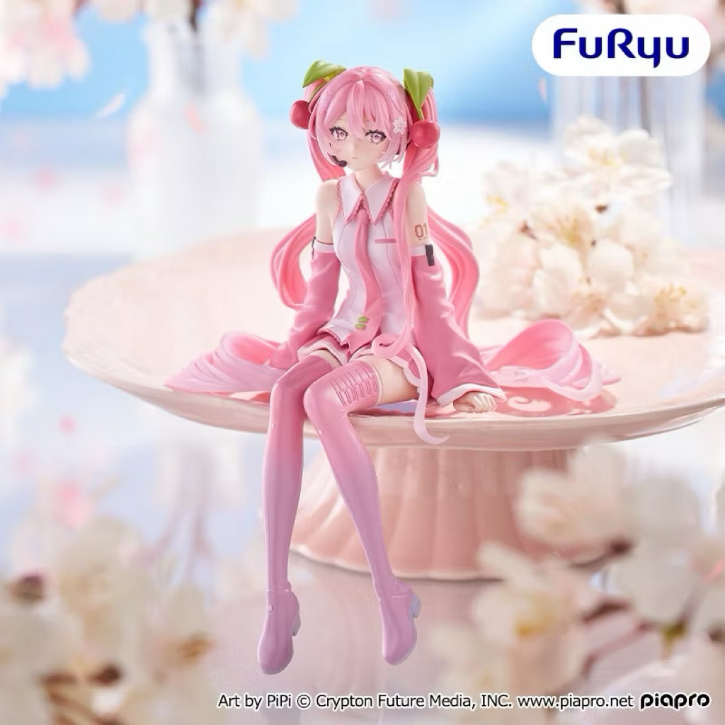 ⭐️PIPI HAPPY⭐️日版 景品 FuRyu 初音未來 初音 櫻初音 櫻未來 2026 泡麵蓋 公仔 模型