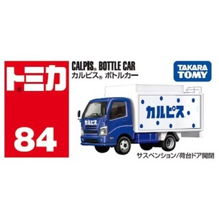 台北芃芃玩具 TOMICA 合金車 No.84 Calpis 可爾必思 Bottle Truck 95076