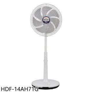 禾聯【HDF-14AH71G】14吋DC變頻WIFI智慧聯網24段速奈米銀抑菌無線遙控立扇電風扇