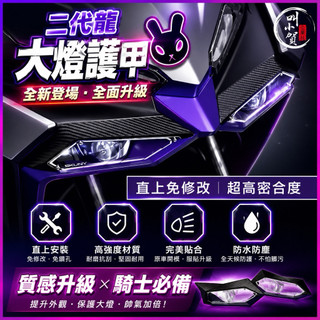 【叫小賀】SKUNY DRG二代 大燈護甲 DRG2 大燈護片 龍二 大燈 SKUNY大燈護片 DRGBT DRG158