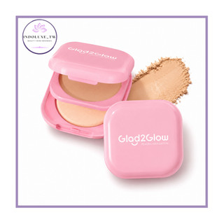 GLAD2GLOW G2G Perfect Bluring Powder Foundation Primer Bedak