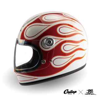 【Gallop】 MAKOTO小林誠 x GALLOP TRACK SAFETY HELMET聯名款 樂高帽 米白色