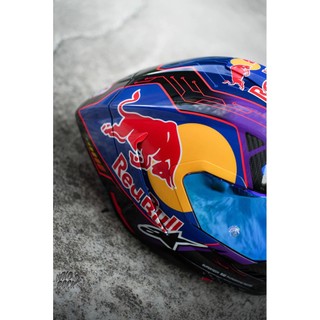 【yoyi_studio】Alpinestars A星 R10 鏡片貼 紅牛彩繪 redbull Supertech