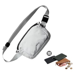 Bellroy Lite Belt Bag 系列單肩斜背包/胸包/腰包 - 冰川灰 BLHA 送真皮零錢包