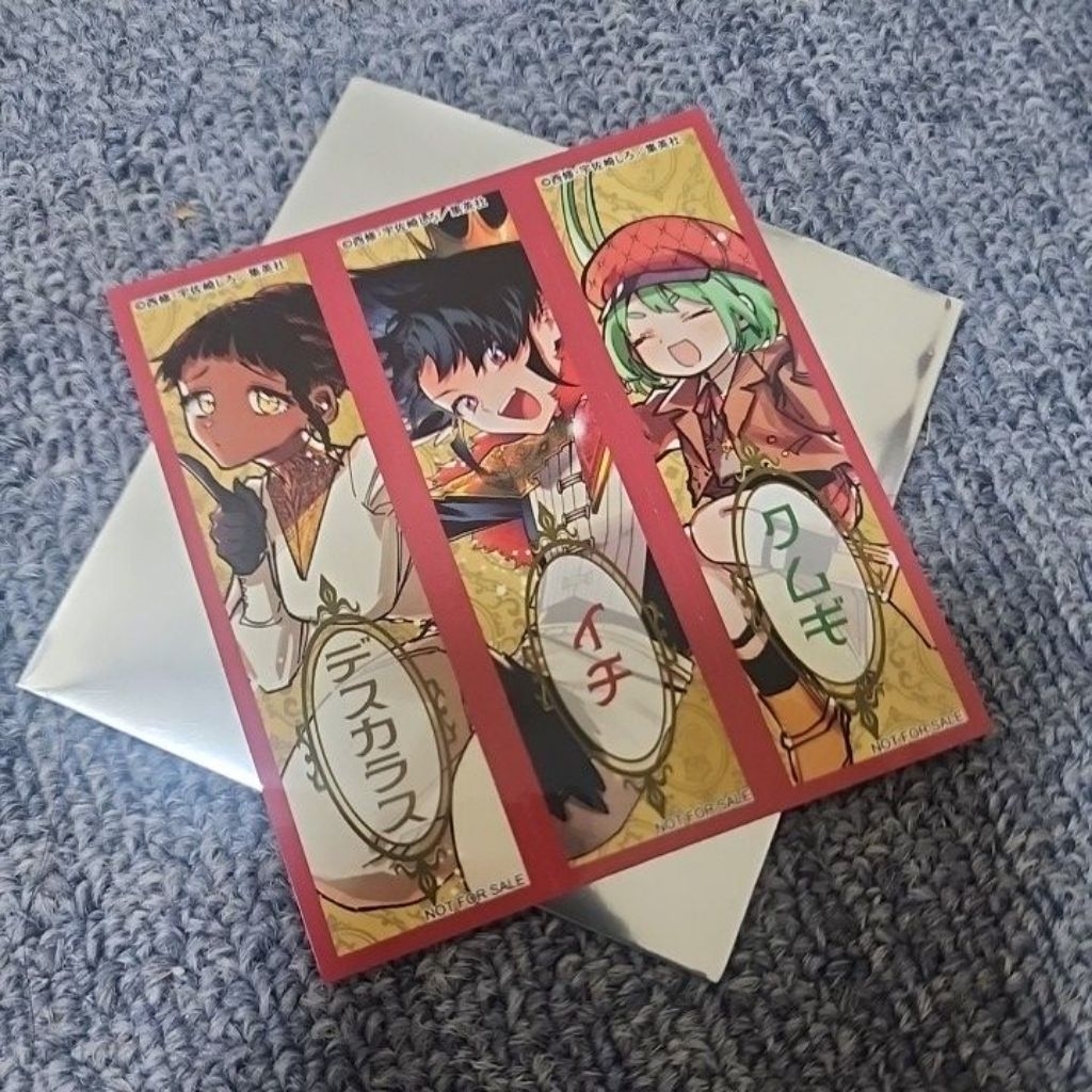 10月帶回 日本帶回 魔男伊奇 Jump Shop 2026 特典貼紙 貼紙 伊奇 庫姆吉 德斯卡拉斯