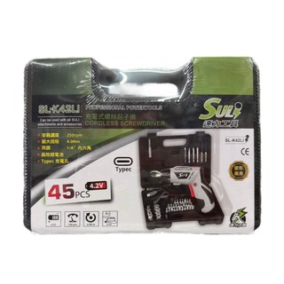 SULI速力 SL-K42LI 充電式螺絲起子機 4.2V