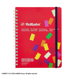 《預購》 日本HARIBO x Rollbahn筆記本L