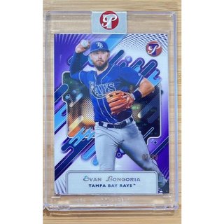 2025 Topps Pristine Evan Longoria Purple Refractor 07/99