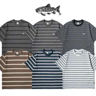 JKS AGILITY RS0-S26 EMBRO STRIPE BOXY TEE 寬短版 小鮭魚條紋 短T (六色)