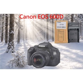 LP-E8 副場充電器 相容 Canon EOS 600D 電池充電器 LPE8 充電器 另有電池