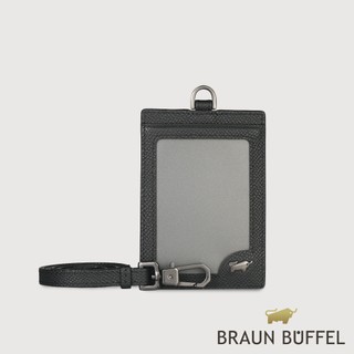 【BRAUN BUFFEL】HOMME-ZW 證件夾-黑色(德國小金牛台灣總代理)/BF599-600A-BK