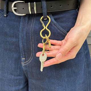 {NERD} 台中益民門市 CIE BRASS KEY FOB - TWINS TYPE 雙頭款 鑰匙圈