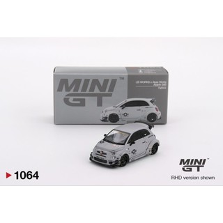 MINIGT 1064 Abarth 595 LB-WORKS x Abas Works Fighters