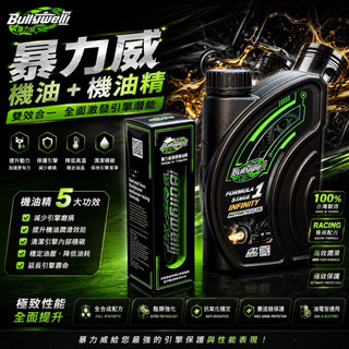 ［翰翰］BullyWell爆力威超導油精 潤滑油 機車散熱油精 機車保養油 機油 勁戰 六代 JET DRG