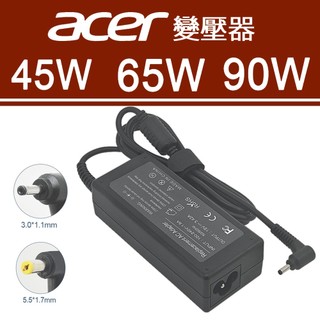 Acer 筆電 45W 65W 90W 充電器 19V 2.37A 3.42A 4.74A 充電器【全新精選款】變壓器