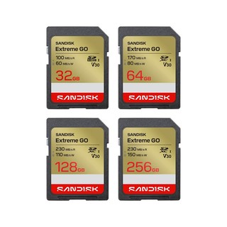 EC數位 SanDisk 晟碟 Extreme GO SD UHS-I 記憶卡 32 64 128 256 GB