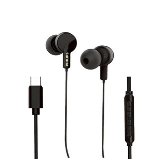 Philips 飛利浦 TAE3130 入耳式耳機 Type-C有線耳機-通過Hi-Res無損金標認證