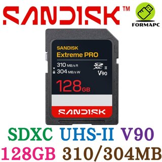 SanDisk Extreme PRO UHS-II 記憶卡 128G 128GB SD SDXC V90 310MB