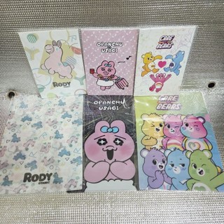 Rode/褲褲兔/Care Bears 筆記本+資料夾