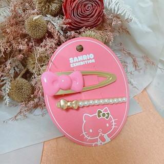 Sanrio Exhibition展覽限定版 Hello Kitty 髮夾套裝 Hello Kitty 髮夾