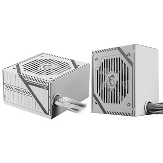 MSI 微星 MAG A650BNL WHITE 650W 白色銅牌認證直出線電源