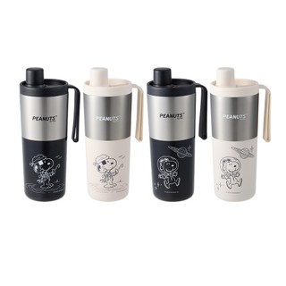 【Black HAMMER 官方直營】SNOOPY 史努比 316不鏽鋼保溫保冰吸管杯860ML