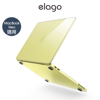 <elago> Macbook Neo 13吋 Ultra Slim超薄透明保護殼 (適用2026 A3404)