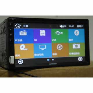 車酷音響小棧"AUTONET "A7智慧觸控主機4*50W /DVD/MP3/USB/BT藍芽/電視/導航主機/台製