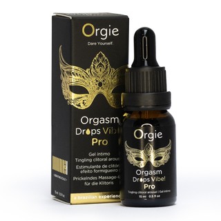 【今天買 明天到】葡萄牙 Orgie Orgasm Drops Vibe! Pro 小金瓶Pro 女用快感高潮液