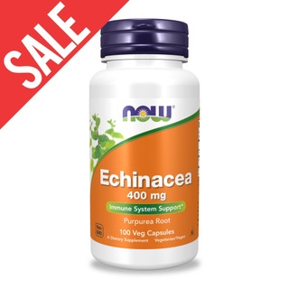 【NOW】紫錐花膠囊1瓶(100顆) 即期品/400mg紫錐菊/北美第一草本/調整體質/健康補給