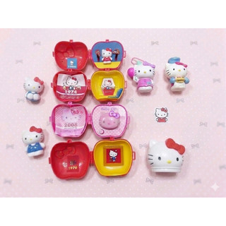 麥當勞 Hello Kitty 35週年限量蘋果盒(含1974 1976 1980 2008年份) 絕版玩具出清