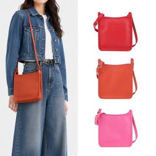 LONGCHAMP LE FOULONNÉ系列牛皮直式斜背包(小/多色)｜100%原廠真品｜JS Maxx官方旗艦館