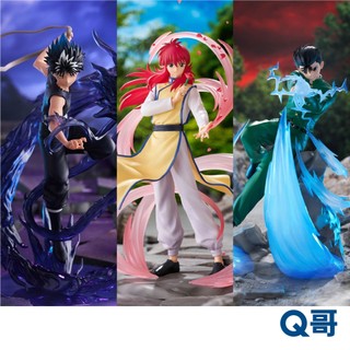 TAITO 幽遊白書 DRESSTA Statue Figure 浦飯幽助 藏馬 飛影 公仔 模型 PVC 完成品 Q哥