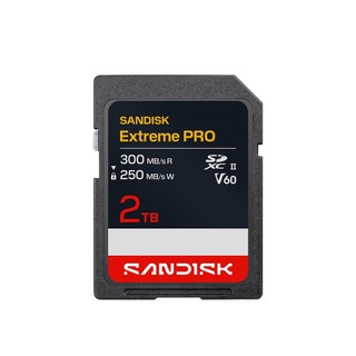 SanDisk Extreme Pro SDXC UHS-II V60 2TB 300MB/s 增你強公司貨
