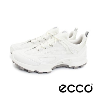 ecco(女)BIOM健步C蹤跡系列女士生活休閒鞋 女鞋-白