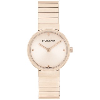 CALVIN KLEIN CK 瑞士製 Stance 雙針女錶-28mm 25000042 開學季禮物