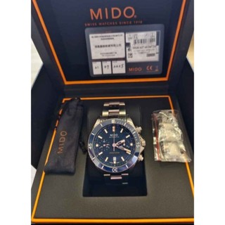 售 MIDO OCEAN STAR 海洋之星200米潛水鈦金屬計時碼表自動上鍊腕錶 2025年7月購入 盒卡齊全！！