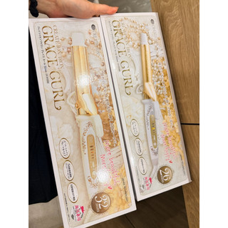 二手【邱神奇】『台灣公司貨』黃金捲棒 日本CREATE ION 捲髮棒電棒 26mm 32mm 金色電棒 電棒