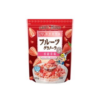 隔日到貨【日清】香甜草莓水果穀物脆