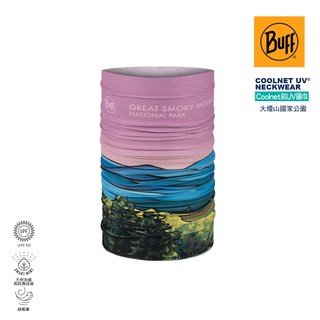【BUFF】Coolnet抗UV頭巾(大煙山國家公園)-抗UV 快乾 防風 涼感 國家公園系列|BFFB1NAL3773